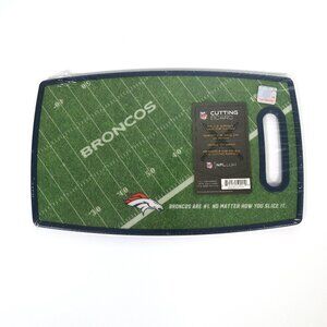 NFL Licensed Denver Broncos Cutting Board Double Sided BNIB